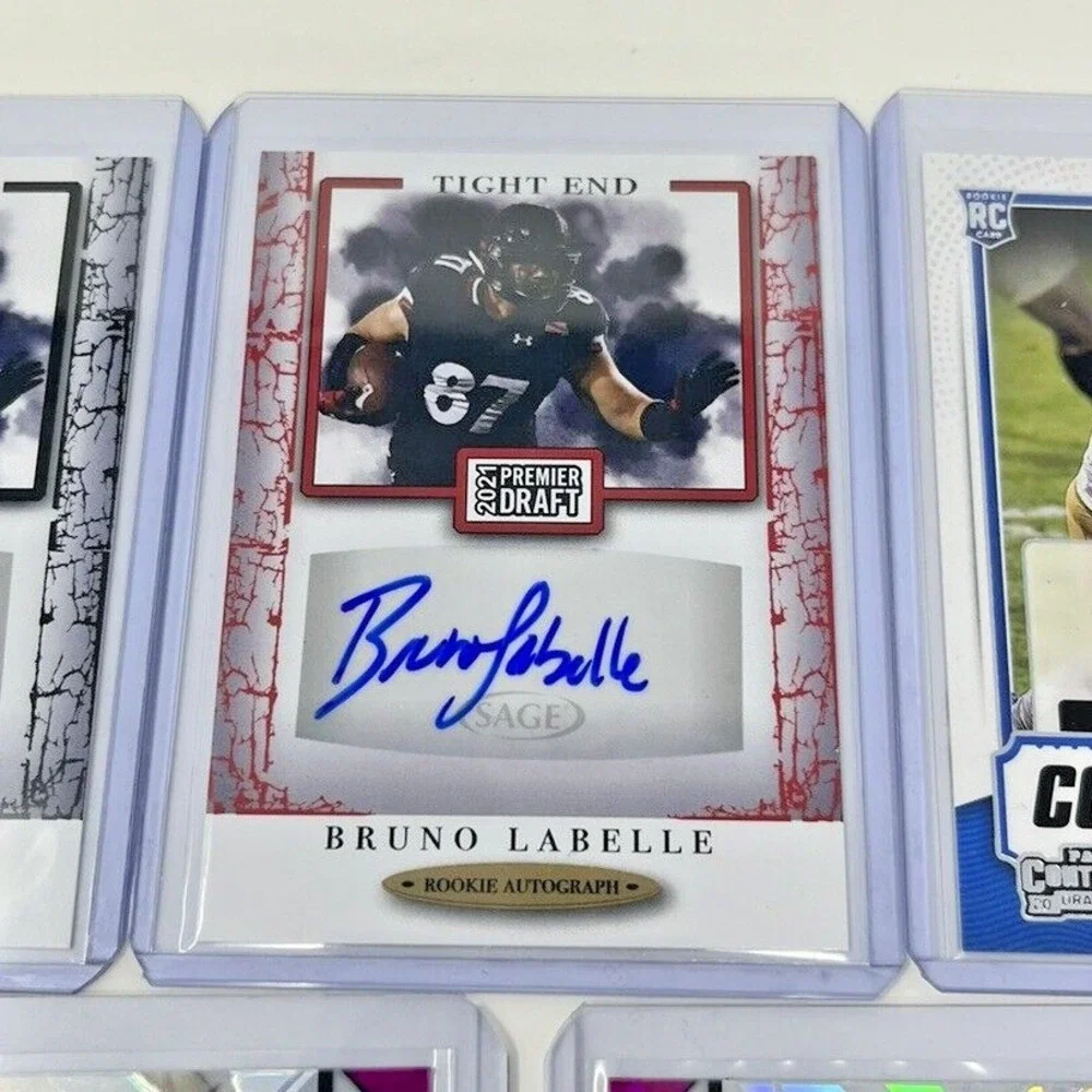 2021 Panini Leaf SAGE Football Rookie Autograph Card Lot‎ James Conner /20 NEW
